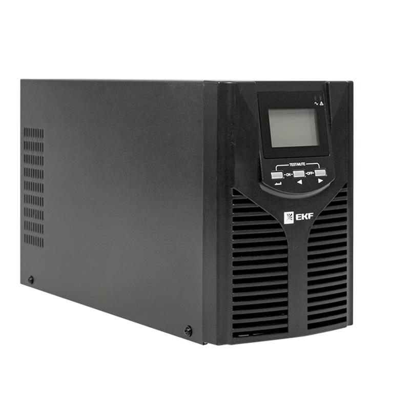 Источник Бесперебойного Питания двойного преобразования E-Power SW900Pro-T 1000 ВА PROxima напольный,напольный, без АКБ | SW910Pro-T | EKF — миниатюра 2