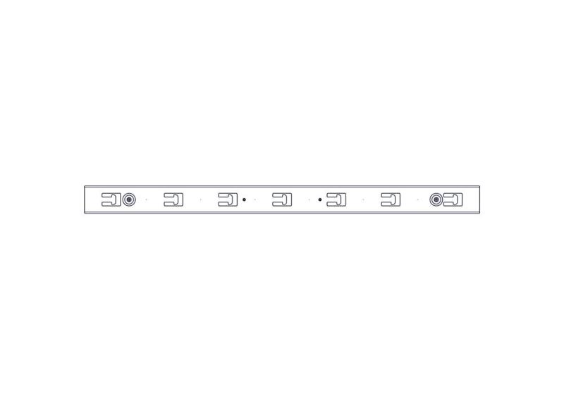 Вертикальный кабельный организатор Uniprom, 2x8 колец, черный | UT8442 | SE — миниатюра 6