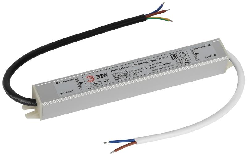 Блок питания  LP-LED 40W-IP67-24V-S | Б0061143 | ЭРА — миниатюра 1