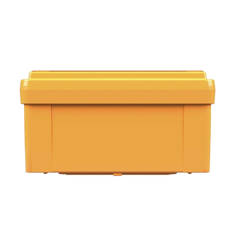 Коробка распределительная пластиковая FS огн., IP56,100х100х50мм, 4р, 450V,6A, 4мм.кв с гладкими стенками и клеммниками | FSB10404 | DKC — миниатюра 5