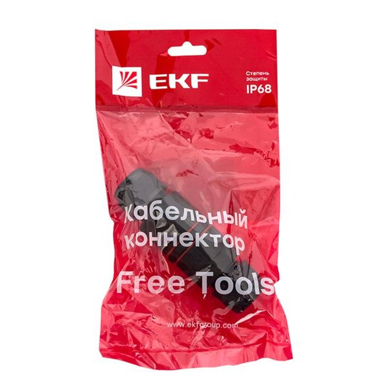 Кабельный коннектор I-образный (СМК 5PIN) IP68 FreeTools PROxima | cct2-smk5 | EKF — миниатюра 9