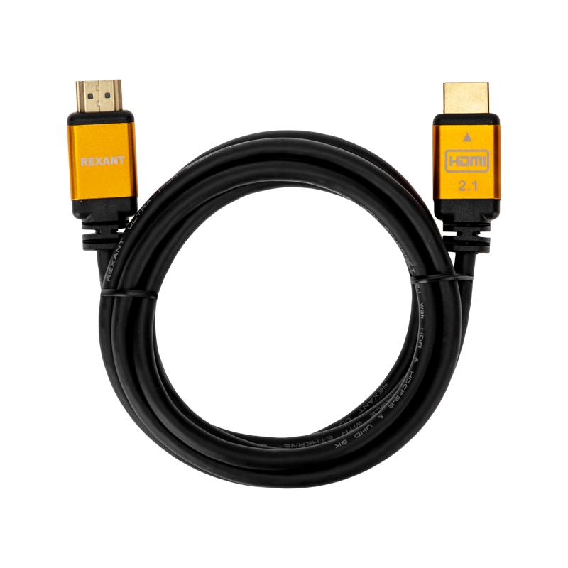 Кабель REXANT HDMI - HDMI 2.1 длина 3 метра GOLD | 17-6005 | REXANT — REXANT