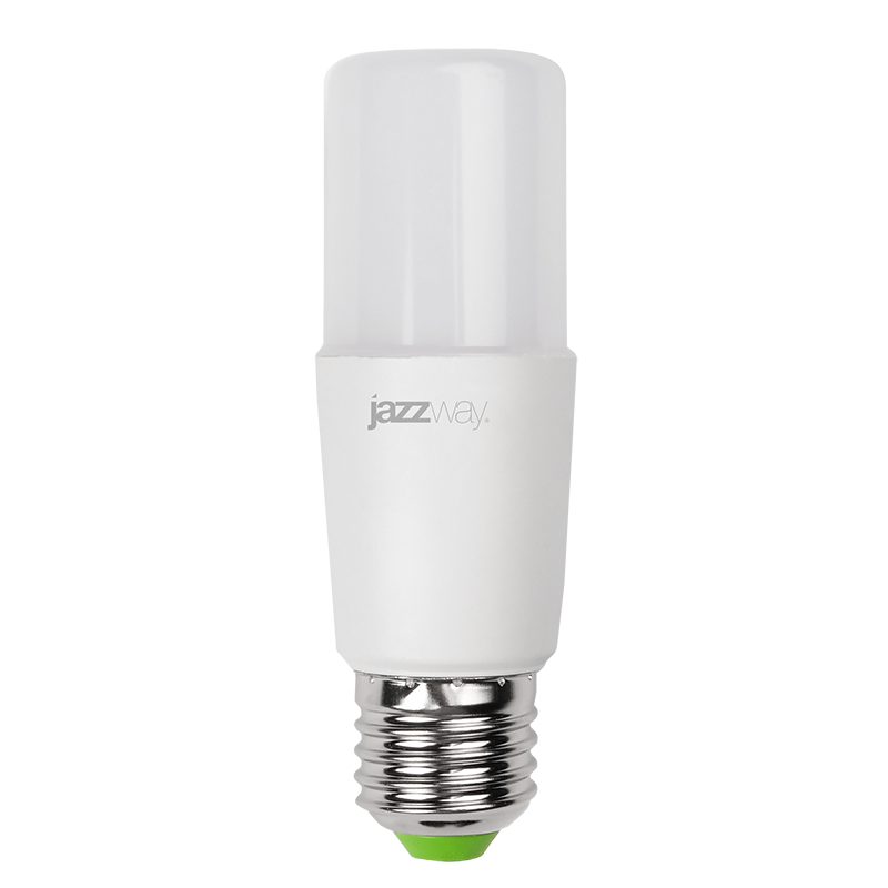 Лампа светодиодная LED 10Вт Е27 220В 4000К PLED- T32/115 new трубчатая | 5005020 | Jazzway — миниатюра 1