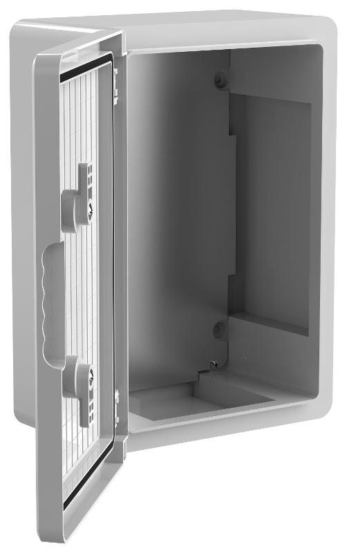 Корпус пластиковый ЩМПп 350х250х150 IP65 УХЛ1 | MKP93-N-352515-65 | IEK — миниатюра 2