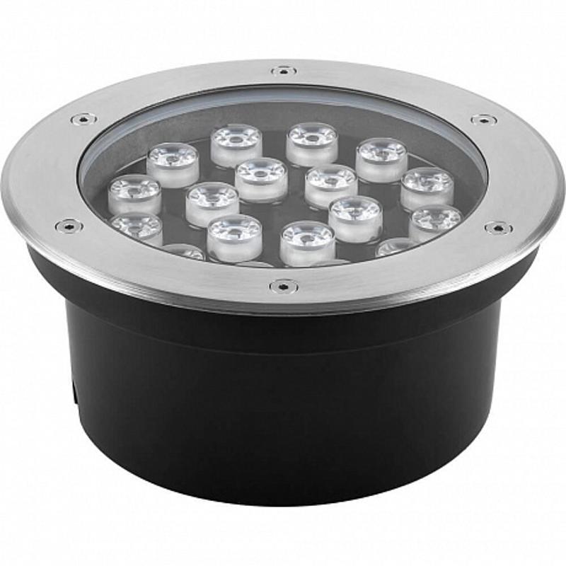SP2707 Светильник тротуарный,18LED теплый белый, 18W,200*H90mm, IP67 | 32134 | FERON — Feron
