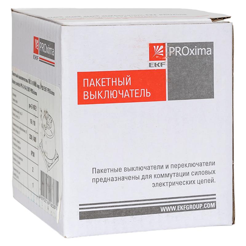 Пакетный выключатель ПВ 2-16 М3 кар. IP30 EKF PROxima | pv-2-16-2 | EKF — миниатюра 8