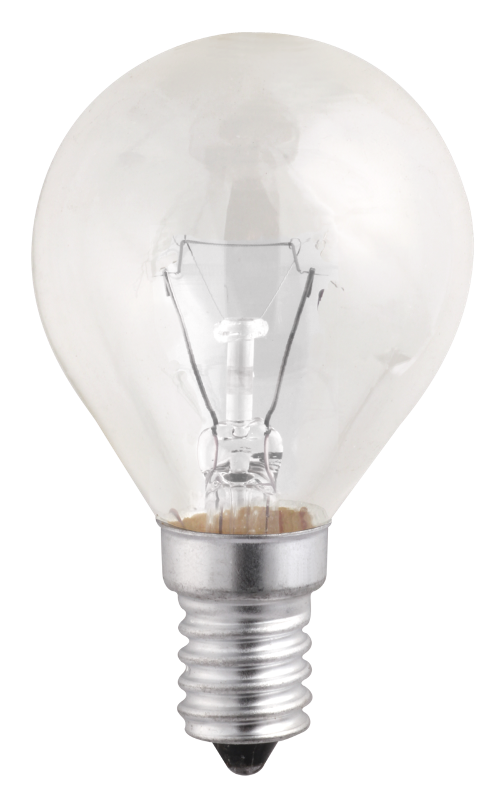 Лампа накаливания ЛОН 40Вт E14 240В P45 clear | 3320256 | Jazzway — Jazzway