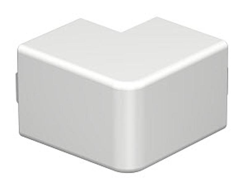 Крышка внешнего угла кабельного канала WDK 40x40 мм (ПВХ,белый) (WDK HA40040RW) | 6192246 | OBO Bettermann — миниатюра 2