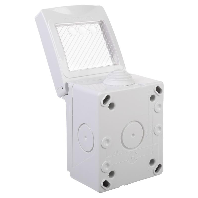 Коробка для настенного монтажа "Avanti", IP55, серая, 2 модуля | 4403932 | DKC — миниатюра 4