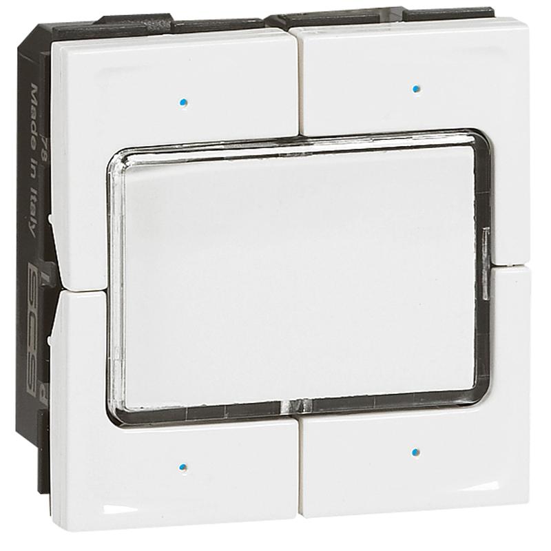 KNX Mosaic. Пульт 4-клавишный 4-канальный | 078491 | Legrand — Legrand