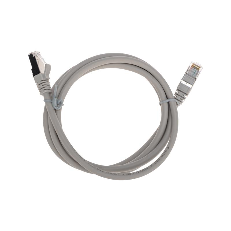 Патч-корд F/UTP CAT 6, RJ45-RJ45, 26AWG, LSZH, серый, 1.5м REXANT | 02-0210-105 | REXANT — фото 1 | Sento
