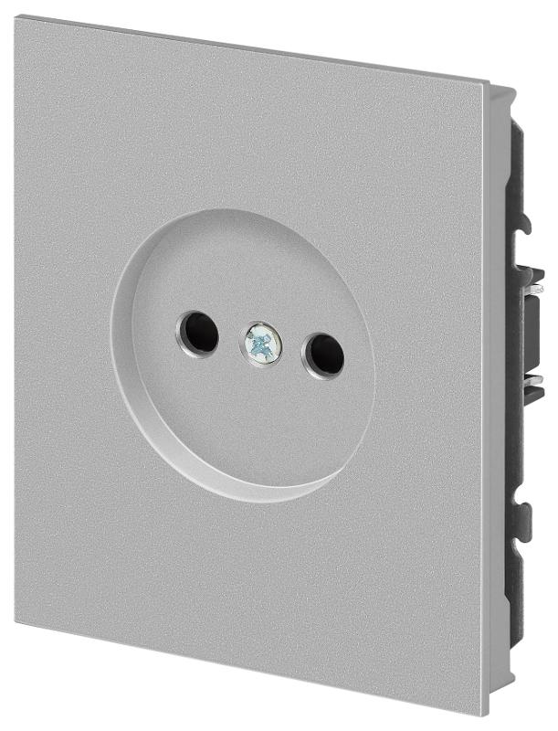 Розетка Arktik 16-2106-03 без заземления 2P 16А-250В алюминий | Б0071675 | ЭРА — миниатюра 4