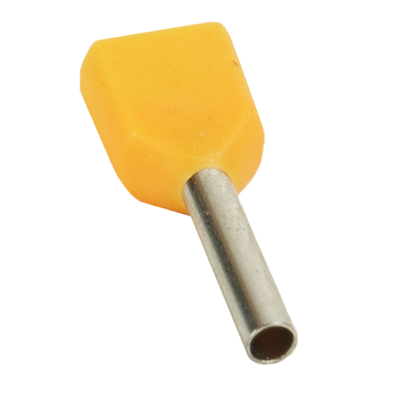 Наконечник штыревой втулочный под два провода OptiKit T-Shv2-PVC- 0,5-8(100шт) | 278042 | КЭАЗ — КЭАЗ (Курский электроаппаратный завод)