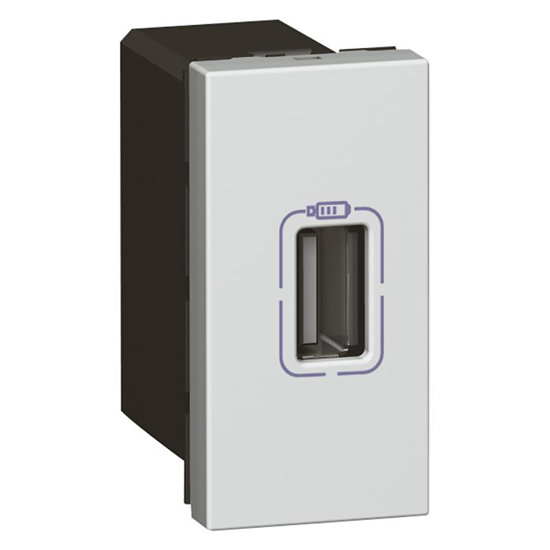 USB Розетка д/зарядки одинар. бел Mosaic | 079391 | Legrand — Legrand