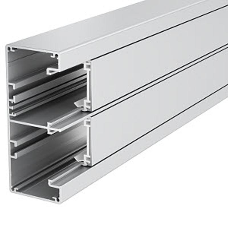 Кабельный канал Rapid 45-2 (с крышкой) 53x130x2000 мм (алюминий,анодированный) (GA-53130EL) | 6112503 | OBO Bettermann — миниатюра 2