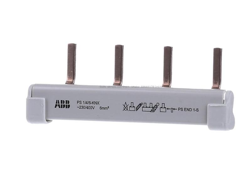 Шина комплектная 1ф. 4мод.63А PS1/4 | 2CDL210001R1004 | ABB — ABB