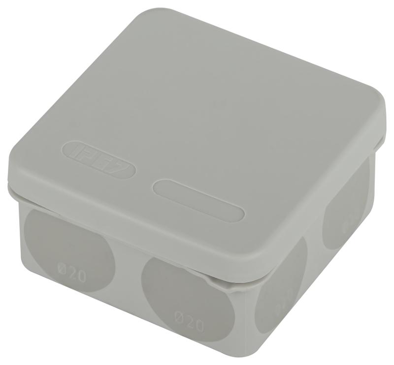 Распаячная коробка ЭРА KOR-80-80-40-9g-2MP двухкомпонентная безгалогенная атмосферостойкая 80х80х40мм прямой монтаж | Б0060290 | ЭРА — ЭРА (Энергия света)