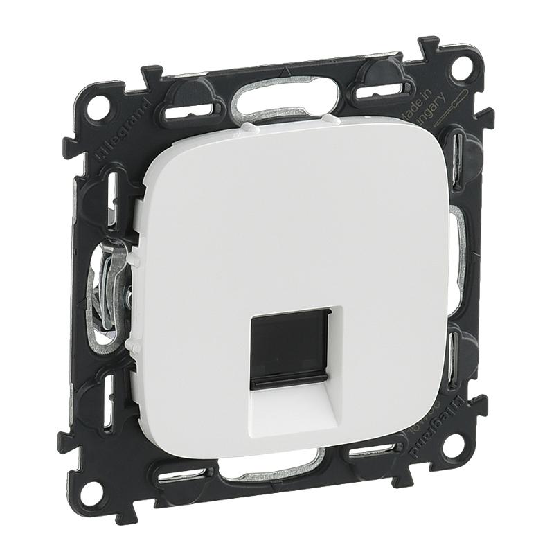Valena ALLURE DIY Белый Розетка комп(RJ45) 1-ая 5 кат UTP | 753740 | Legrand — Legrand