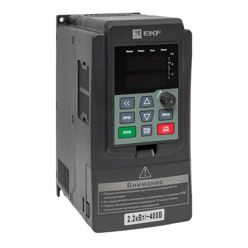 Преобразователь частоты 2,2/4кВт 3х400В VECTOR-100 EKF PROxima | VT100-2R2-3B | EKF — EKF