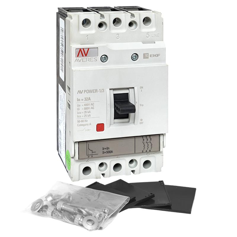 Выключатель автоматический AV POWER-1/3 32А 35kA TR | mccb-13-32-TR-av | EKF — миниатюра 9