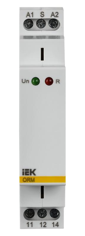 Импульсное реле ORM. 1 конт. 230 В AC | ORM-01-AC230 | IEK — миниатюра 2