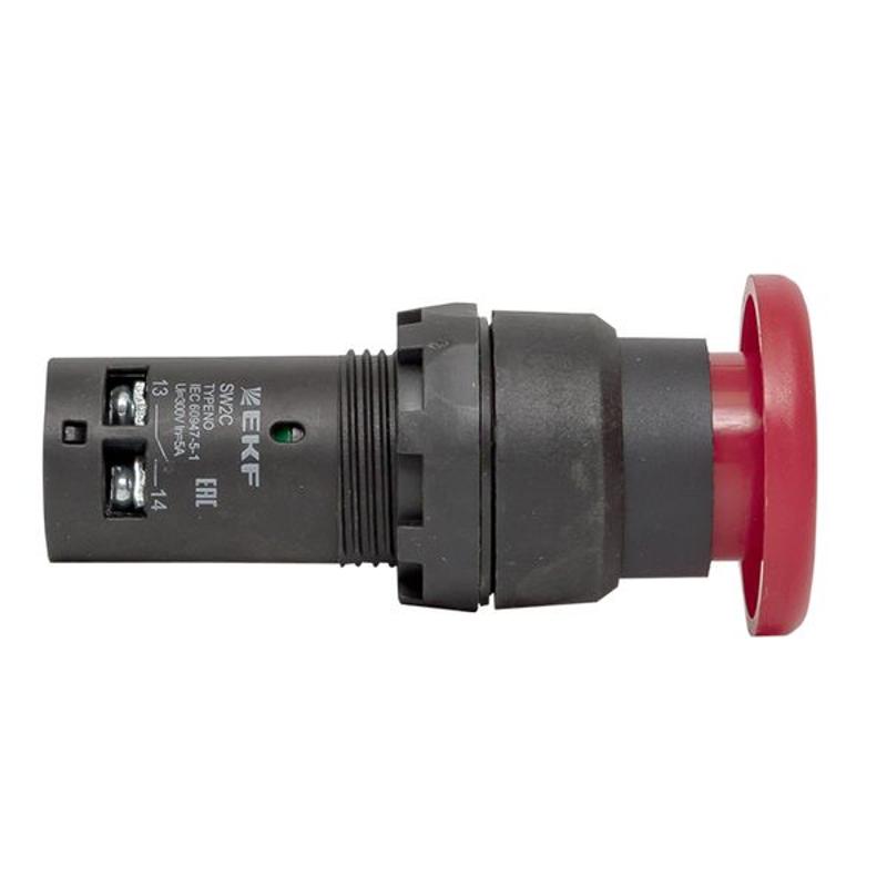 Кнопка SW2C-11MZ поворотная "грибок" красная NO+NC EKF PROxima | sw2c-mz-r | EKF — миниатюра 10