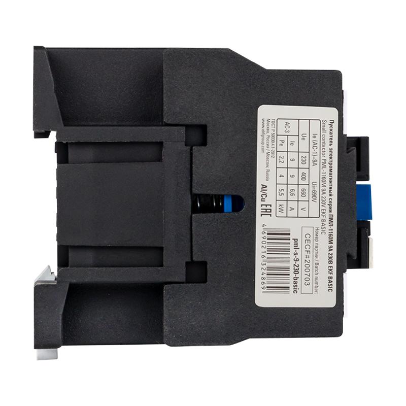 Пускатель электромагнитный серии ПМЛ-1160М 9А 230В  Basic | pml-s-9-230-basic | EKF — миниатюра 4