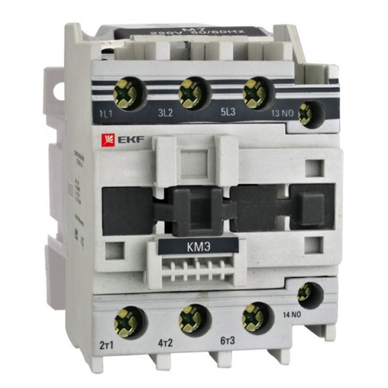 Контактор малогабаритный КМЭ 65А 110В NO+NC EKF | ctr-s-65-110 | EKF — EKF