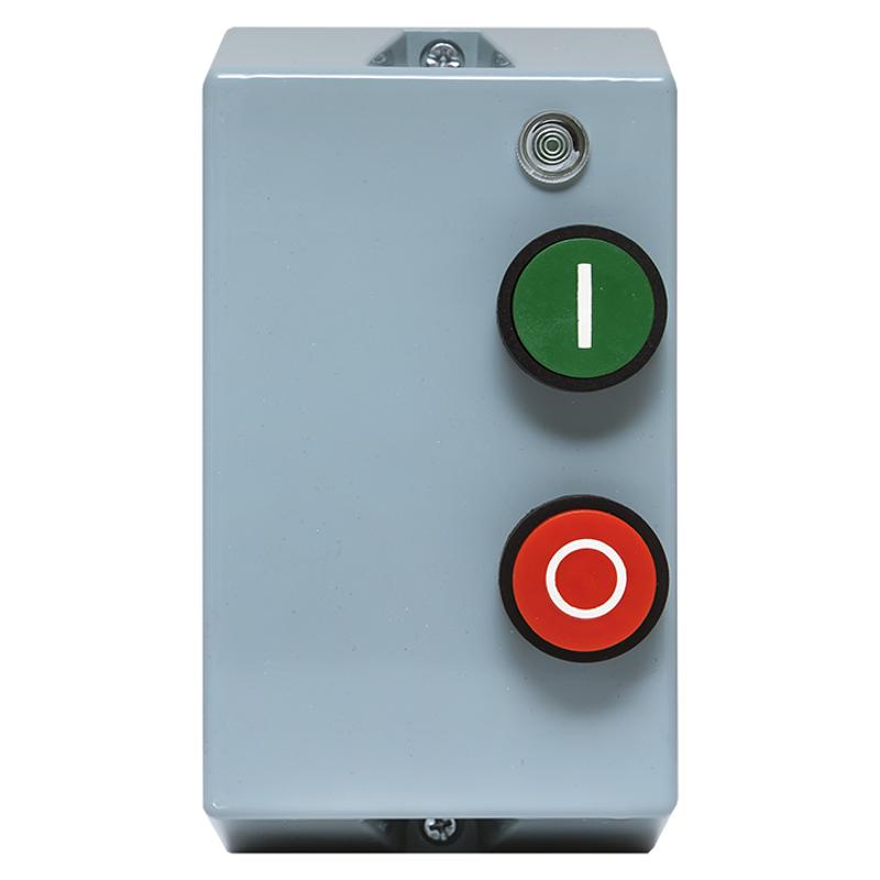 Пускатель в корпусе IP65 КМЭ 9А 230В с РТЭ и индикатором EKF PROxima | ctrp-r-9-230v-led | EKF — миниатюра 10