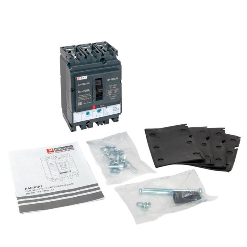Выключатель автоматический ВА-99C (Compact NS) 250/250А 3P 45кА EKF PROxima | mccb99C-250-250 | EKF — миниатюра 16