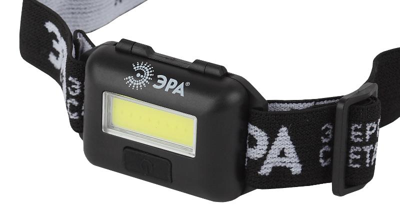 Фонарь налобный влагозащищенный GB-607  3Вт COB LED Extra, 3хААА, блистер | Б0039620 | ЭРА — ЭРА (Энергия света)