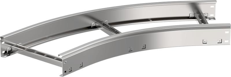 Поворот лестничный LESTA 45град 150х200мм R600  | CPG05-4-45-150-200 | IEK — IEK (ИЭК)