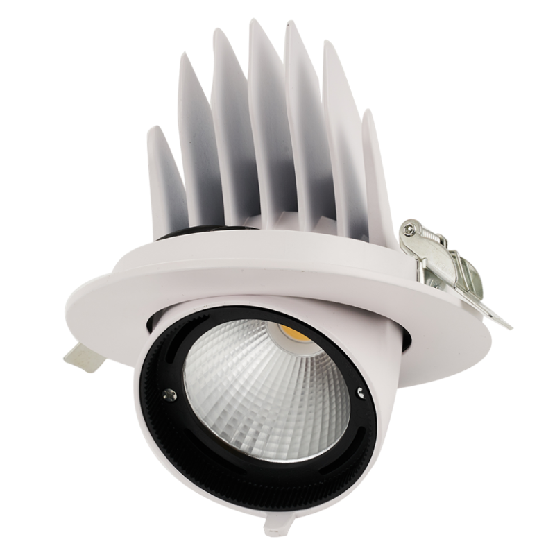 Светильник светодиодный встраиваемый downlight ДВО PLED DL4 30W 4000K 24° поворот White IP40 | .5021907 | Jazzway — Jazzway