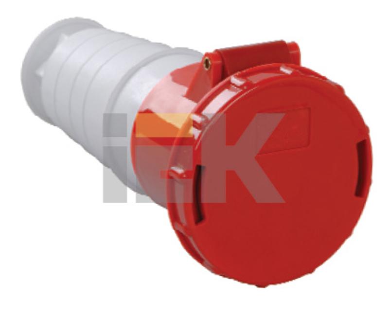 Розетка 234 переносная 3Р+РЕ 63А 380В IP54 | PSR22-063-4 | IEK — миниатюра 2