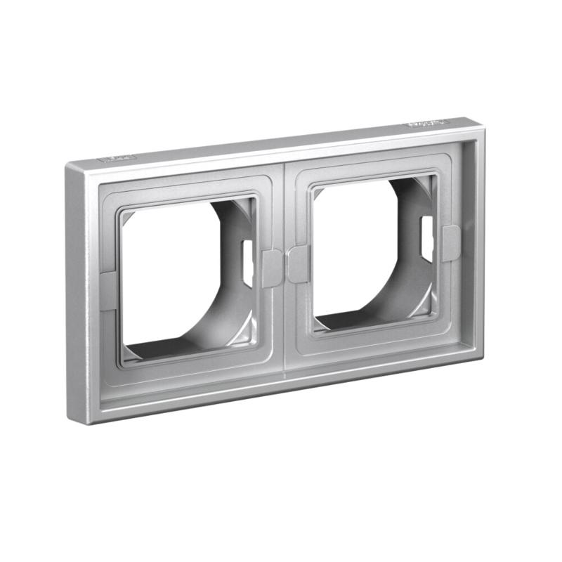 ArtGallery Алюминий Рамка 2-постовая IP44,  АЛЮМИНИЙ | GAL440302 | SE — миниатюра 3