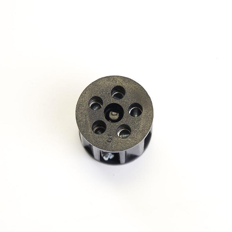 LD523/LD530 Соединитель-коннектор для проводов T 3-контактный, водонепрониц. (клемма 3pin), черный | 41462 | Feron — миниатюра 4