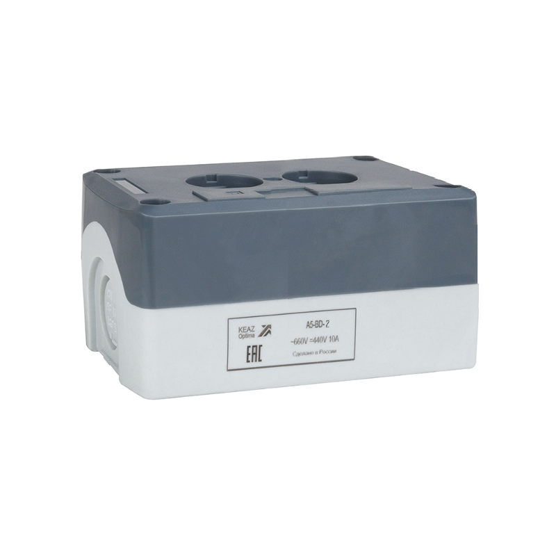 Корпус кнопочного поста OptiSignal D22 A5-BD-2 2 отв XALD02 |338519| КЭАЗ — КЭАЗ (Курский электроаппаратный завод)