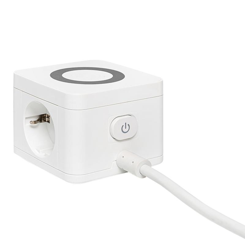 Удлинитель "Куб" 2 гнезда 3USB 2,4А+зарядное устройство 1,3 метра 1мм2 | UBA-CUB-3-WC | EKF — миниатюра 7