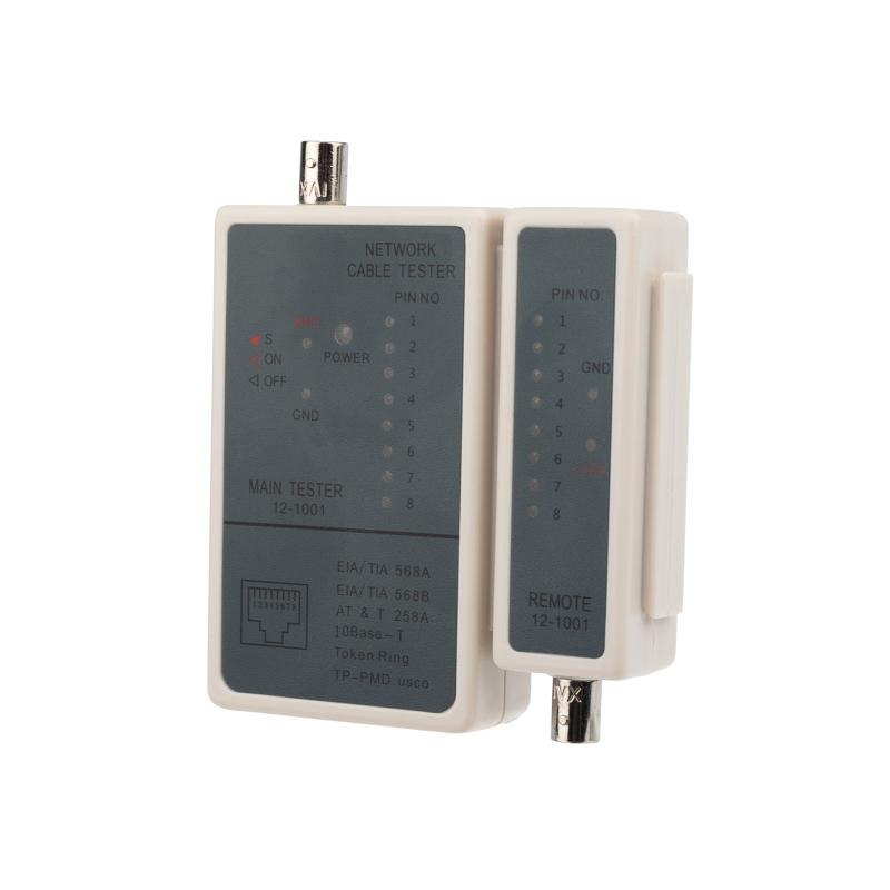 Тестер кабеля RJ-45 + BNC 5248 | 12-1001 | REXANT — REXANT