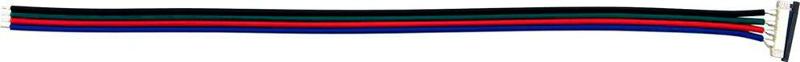 Соединительный провод 20см для светодиодной ленты LD105 ( 5050 RGB/ 10мм ) | 23067 | FERON — фото 1 | Sento