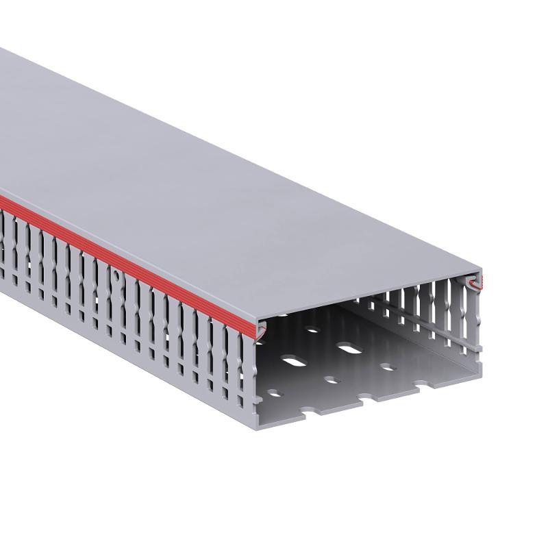 Короб перфорированный, серый RL6 100x40 | 01155RL | DKC — миниатюра 1
