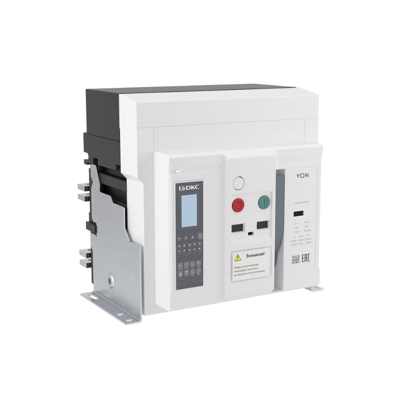 Воздушный автоматич. выкл. YON pro ANX40X 3P 4000 А 100 кА, тип. M, расц. ETE, стацион., верт. подкл., упр. 220 В AC | ANX40XM3FV622200K | DKC — миниатюра 1