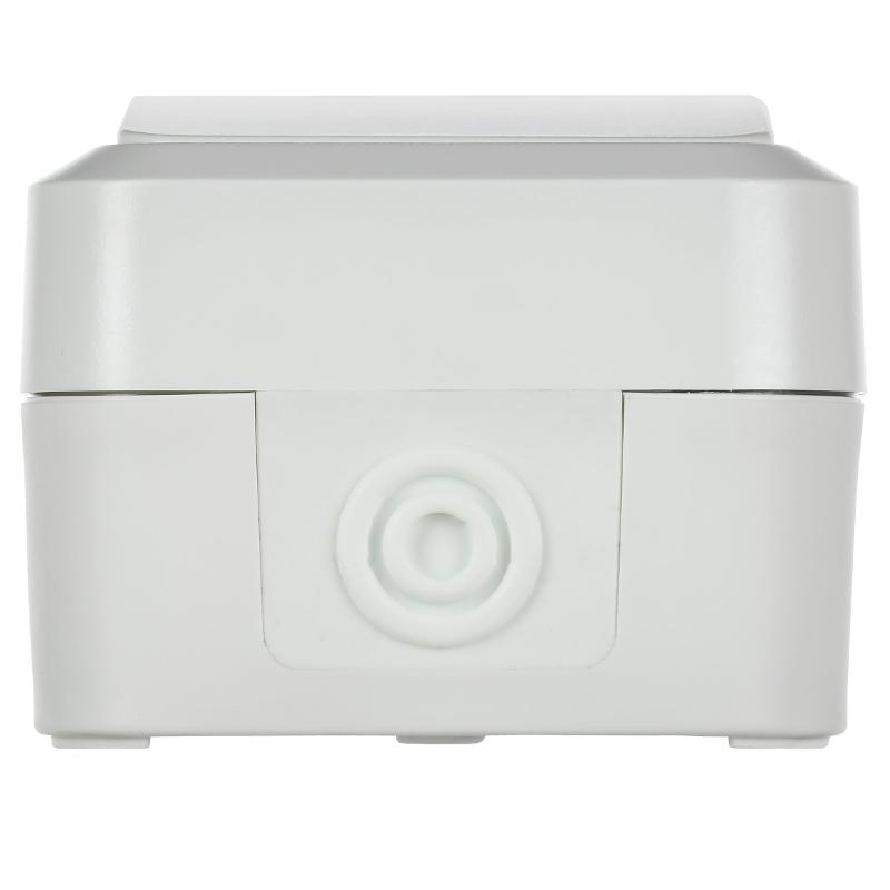 TORS Выключ. двухполюсный однокл. 10А IP55 TS311 белый | TS-V16-0-10-55-K01 | IEK — миниатюра 3