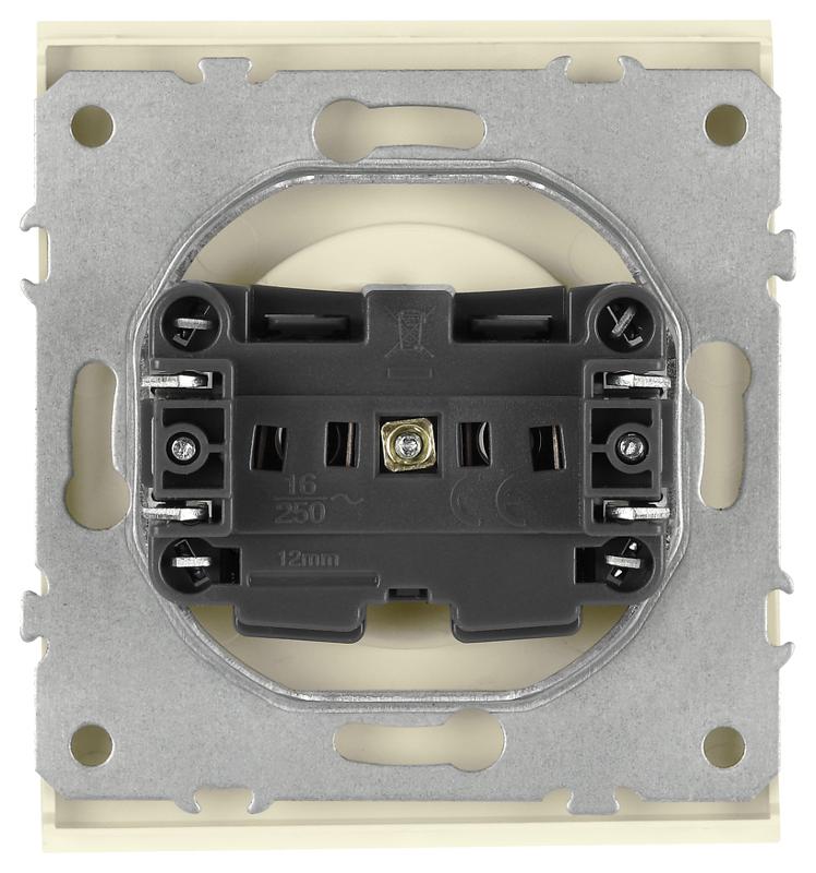 Розетка Arktik 16-2106-02 без заземления 2P 16А-250В слоновая кость | Б0071674 | ЭРА — миниатюра 4