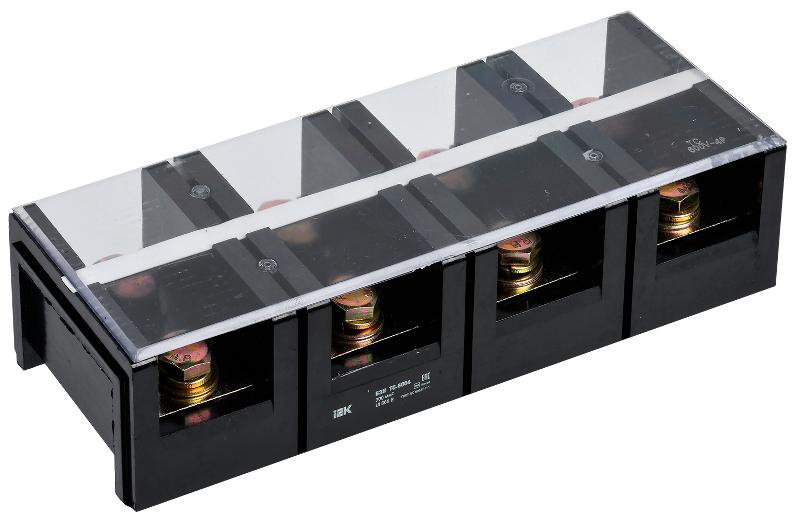 Блок зажимов БЗН TC-6004 300 мм2 600A 4 пары | YZN42-04-300-K02 | IEK — IEK (ИЭК)