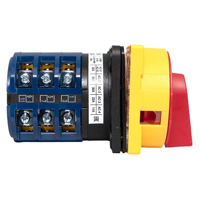 Переключатель кулачковый ПК-1-23 32А 3P "1-0-2" с блокировкой IP65  PROxima |pk-1-23-32-a65| EKF — миниатюра 13