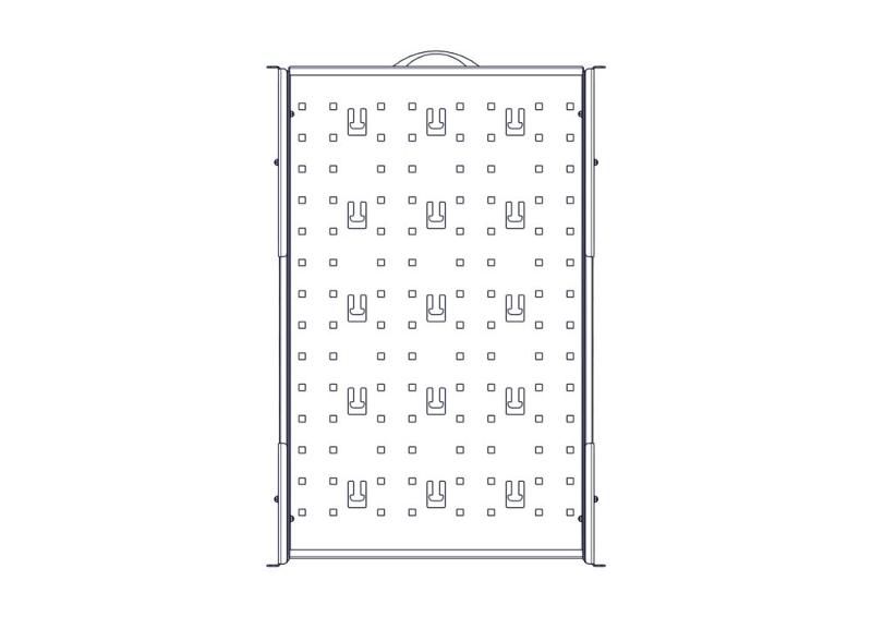 Выдвижная полка Systeme Electric, серия Uniprom, 1U, 650мм, до 45кг | UT8123 | SE — миниатюра 5
