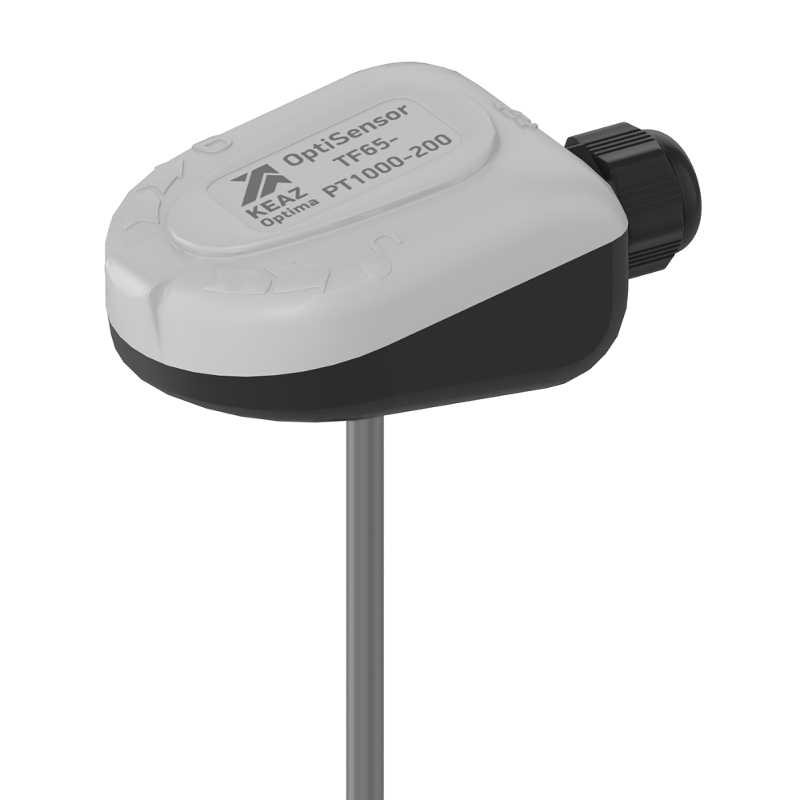 Датчик температуры канальный OptiSensor TF65-PT1000-200 | 284732 | КЭАЗ — КЭАЗ (Курский электроаппаратный завод)