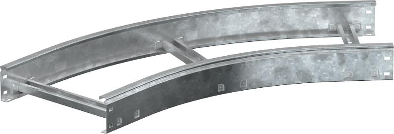 Поворот лестничный LESTA 45град 100х300мм R600 HDZ  | CPG05-4-45-100-300-HDZ | IEK — IEK (ИЭК)