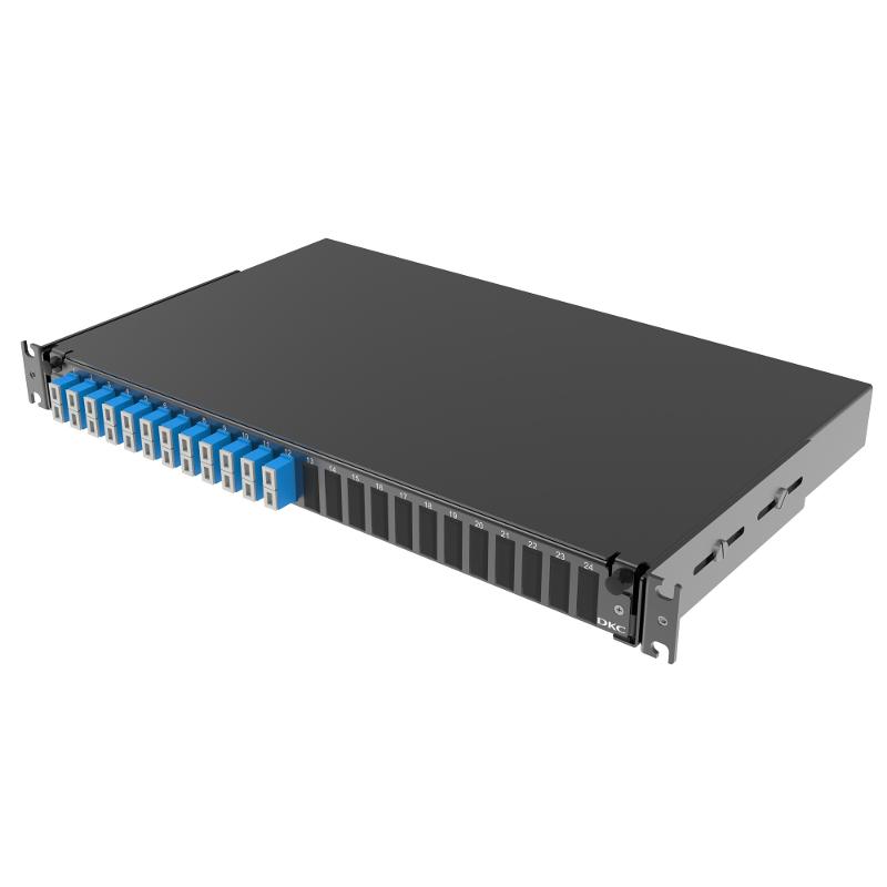 Оптическая полка 1U укомплектованная 12 х duplex SC OS2  | RNFP9DSCU12 | DKC — DKC (ДКС)